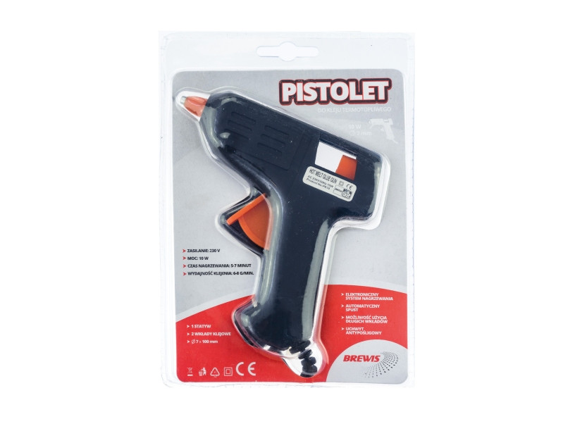 Pistolet do kleju mały 10W Brewis